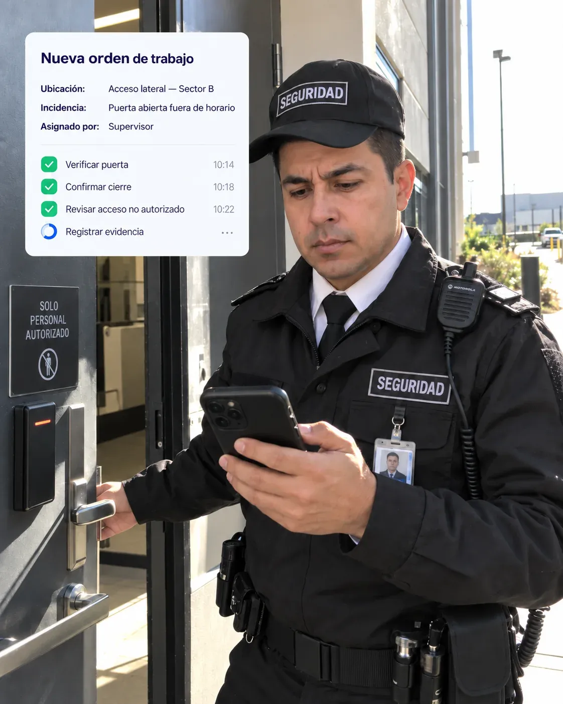 Órdenes de trabajo en Guarnic
